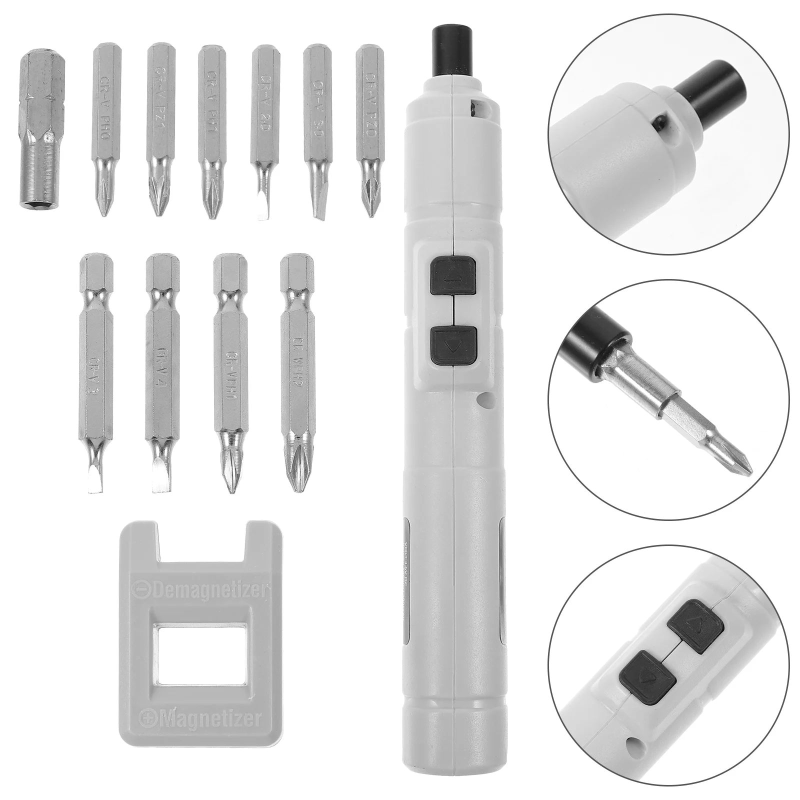 

1 set Electric Screwdriver Set 36V Micro USB Charging Multi-function Repair Tool Mini Screwdrivers for Household