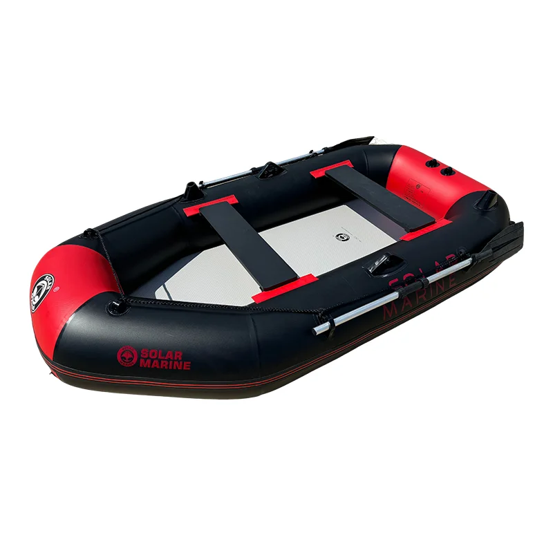 Solar Marine 2.6M 8.5FT 3-4People Inflatable Fishing Kayak Racing Boats and Kayaking Foldable IB Outdoor Watersport Accessories
