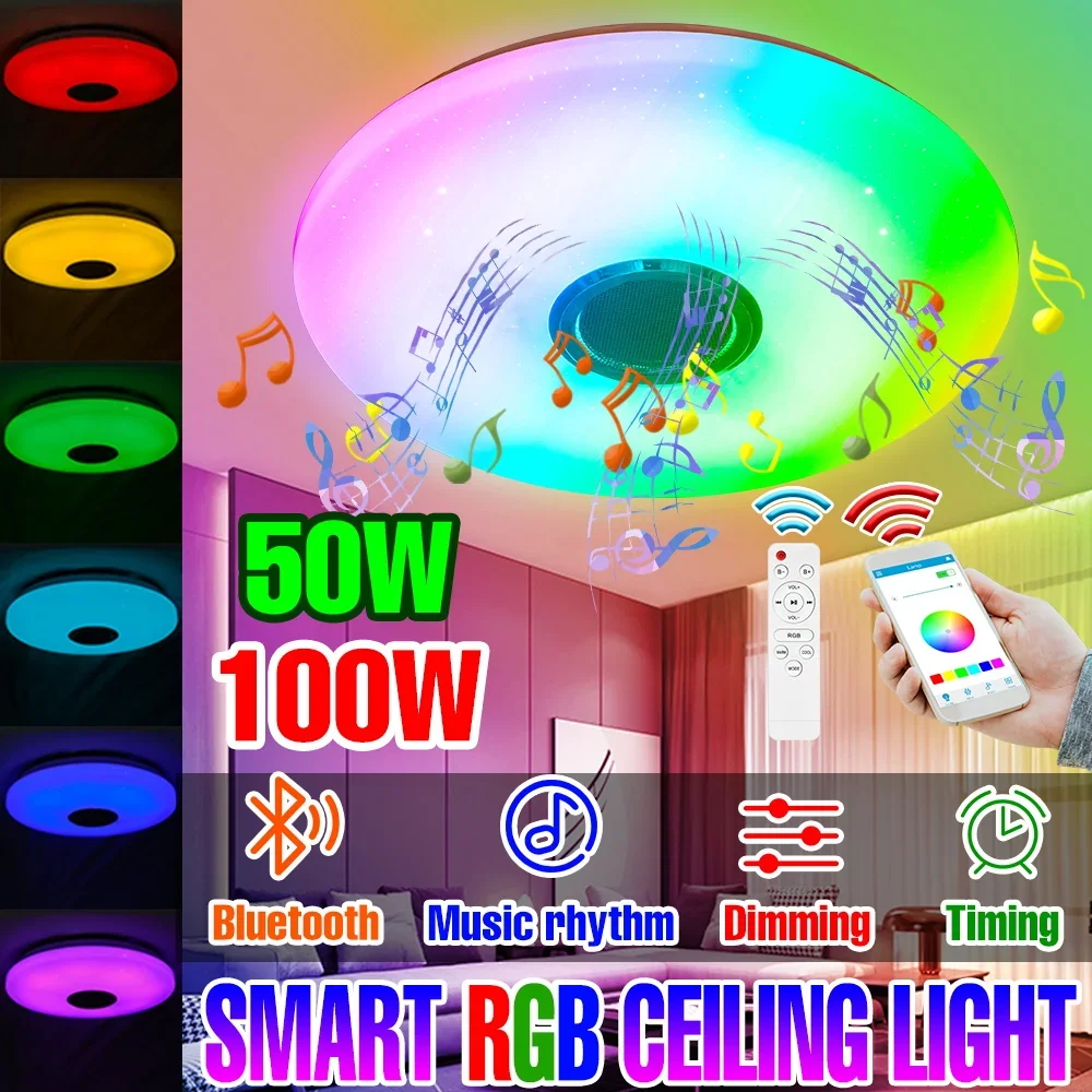 100W Rgb Led Smart … - image