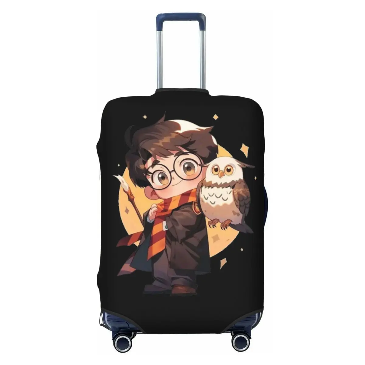 

Чехол для чемодана Custom H-Harrys Movie, моющийся защитный чехол для багажа, подходит для чемоданов 18-32 дюймов