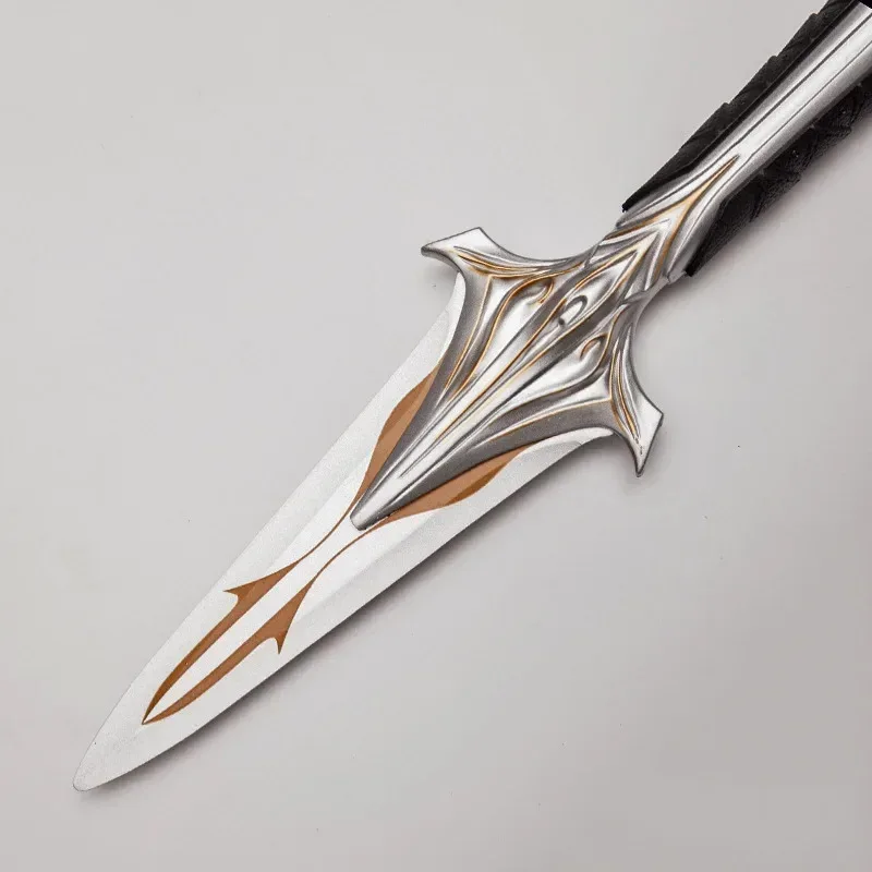 CyCosplay 65 سنتيمتر الرمح من ليونيداس المعادن السيف نموذج شفرة الفولاذ المقاوم للصدأ الطلاء الكمال لعبة الدعائم هوم الديكور جمع cra