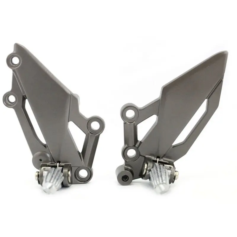 A64P-Foot Pedal Peg For KAWASAKI NINJA 300/250/R Z250 Z300 EX300 2013-2018 Motorcycle Left Right Bracket Foot Rest With Pegs