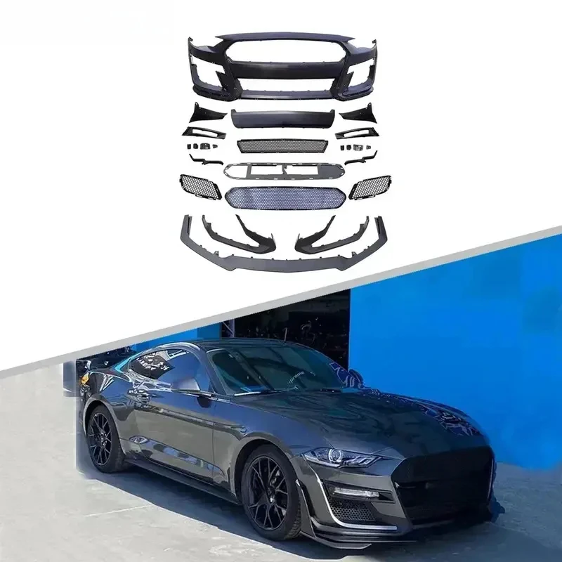 

Комплект обвеса GT500 Style: передний бампер, решетка радиатора для Mustang 2018-2022