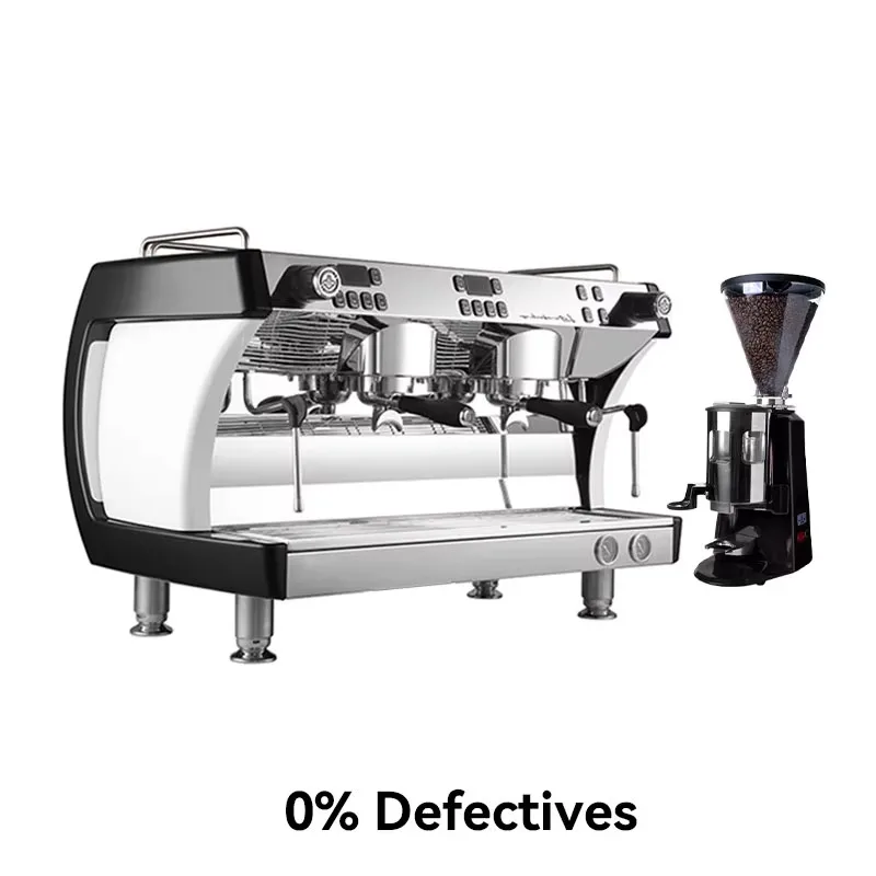 Profesional Semi Automatic Commercial Maker Coffee Espresso Machine With Milk Frother