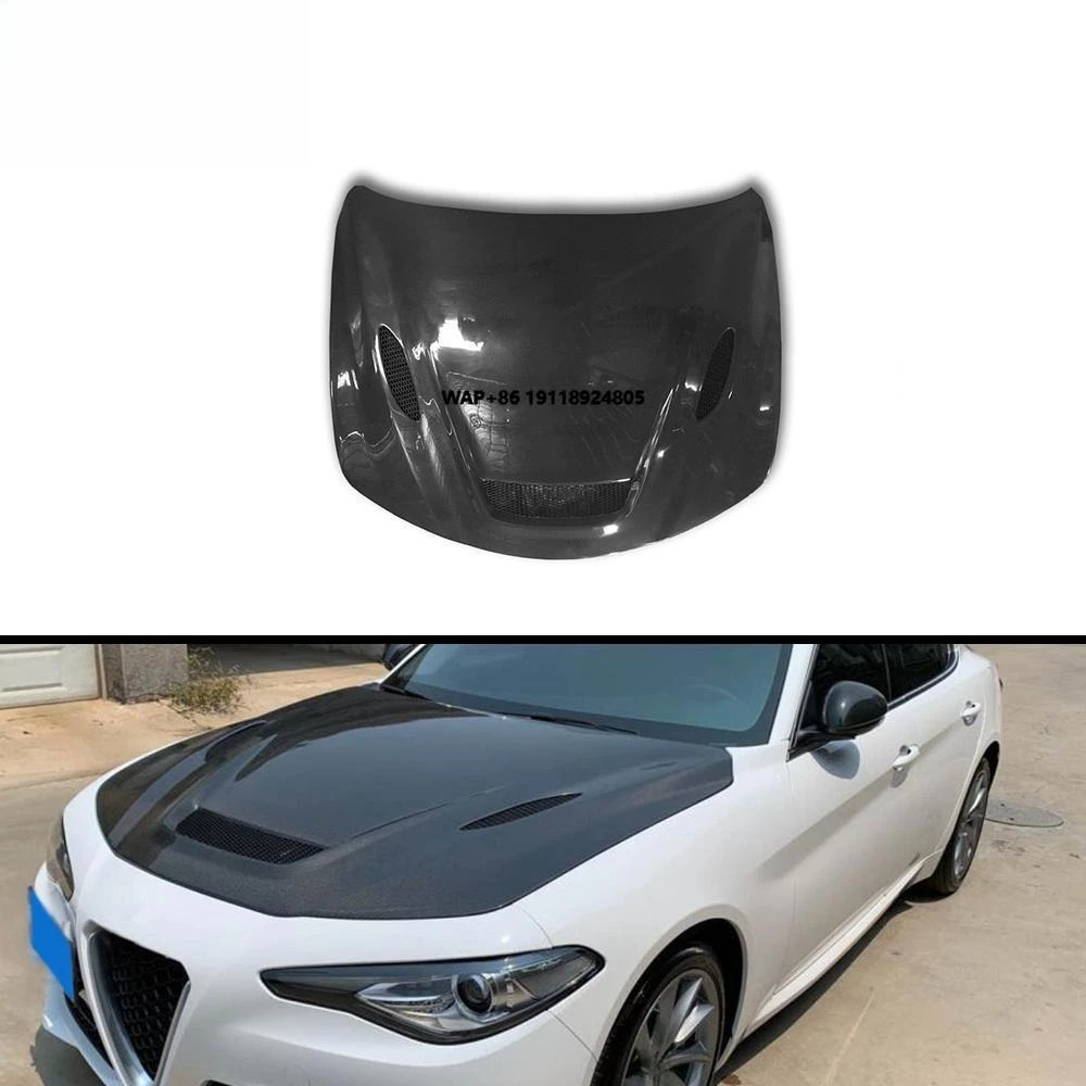 

Carbon Fiber Hood for Giulia 2017-2020 JC-WSM001