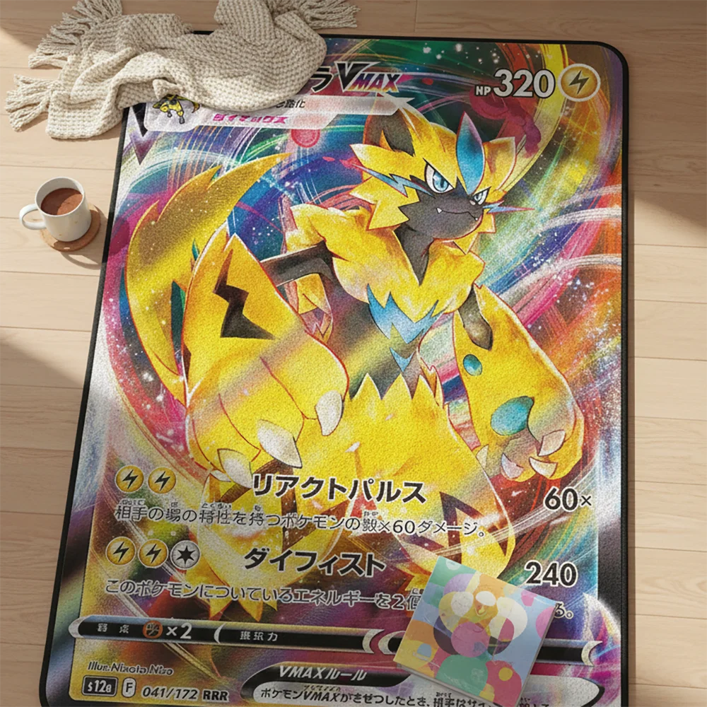 Dywan Pokemon Zeraora VMAX Ter – Gaming Accessories For Kids recenzja i cena