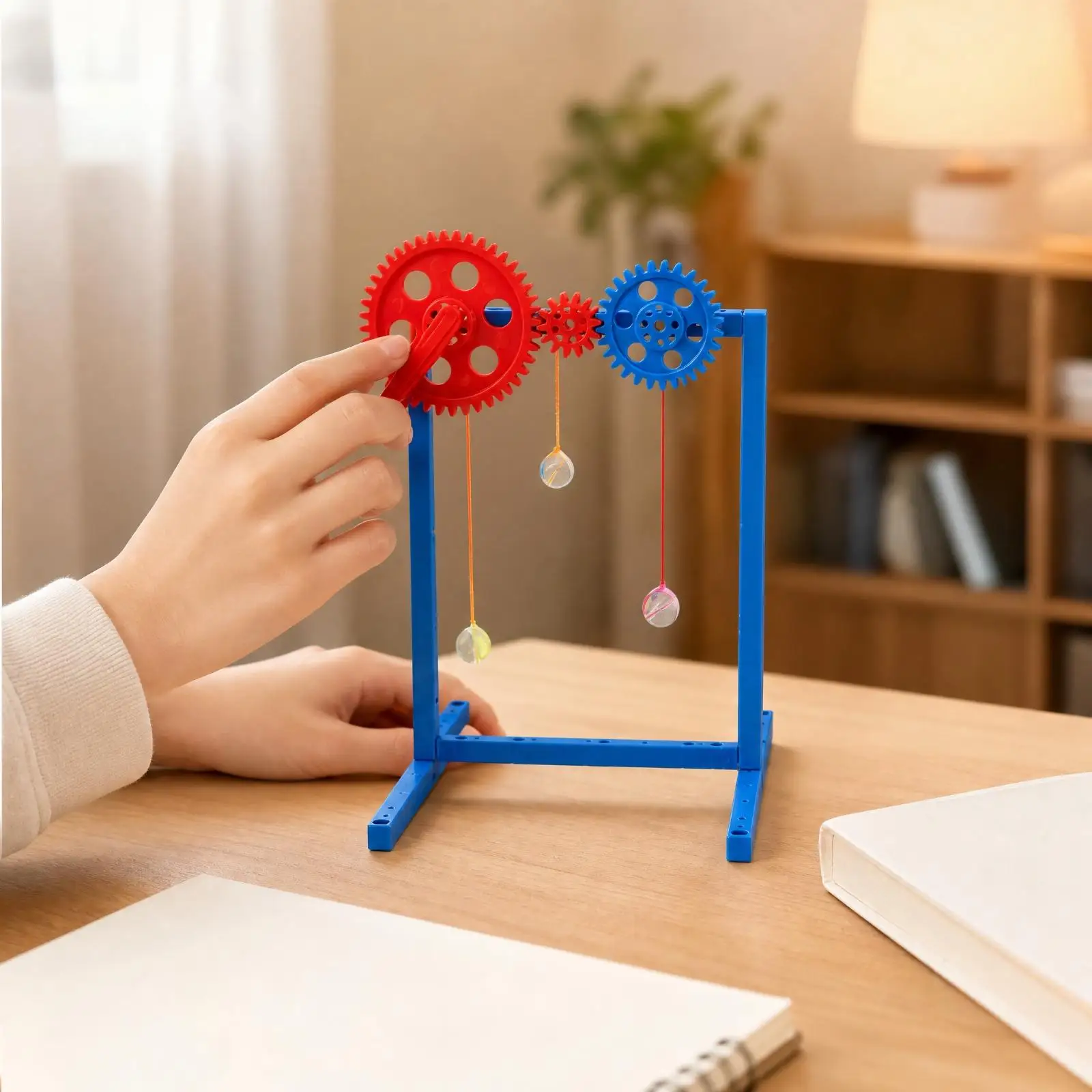 Hands-on Gear Gear System Science Model Educational Gear Model with Interlocking Toothed Gears Buildable for Students