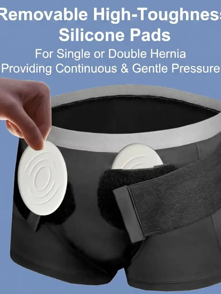 

Nursing Health Hernia Fixation Belt, Hernia Underwear, Hernia Restraint Belt for Middle-aged and Elderly People, Comfortable and