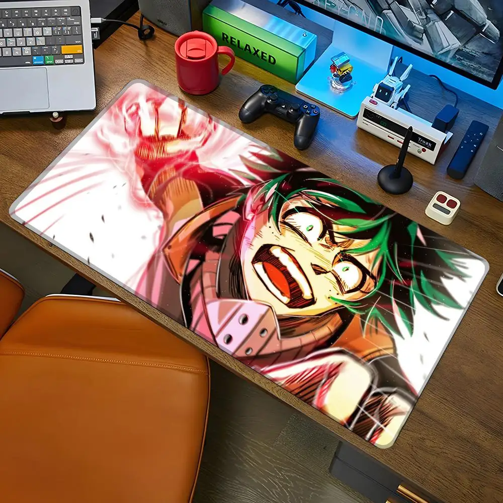 My Hero Academia Mouse Pad Gaming Abstract Large 800x400mm MouseMat Gamer XXL Mause Carpet 2024 latest PC Desk