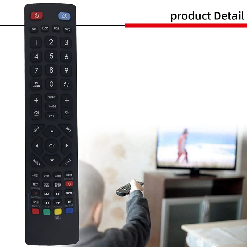 For BLAUPUNKT JMB SABA LED TV 3D Functio Remote Control JTC0250001/01 JT0232002 32/233I-GB-5B2-HKUP-UK DH1903125239