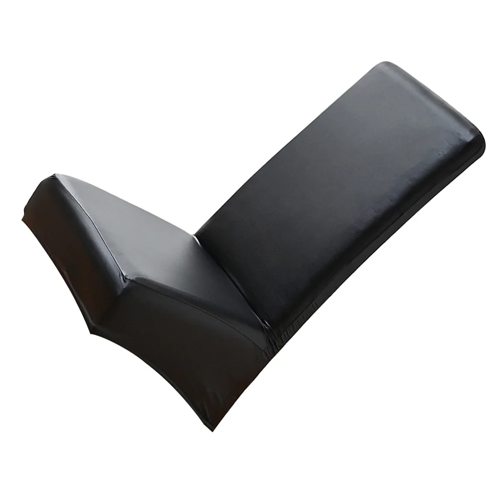 

Chair Cover For Dining Room Elastic Pu Slipcover Water Resistance Seat Protector Modern Table Chair Sleeve Covers Scratches