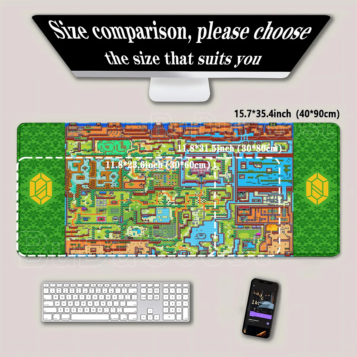 Large Zeldas of Legends XXL Ga - Zelda Gaming Accessories 评论和价格