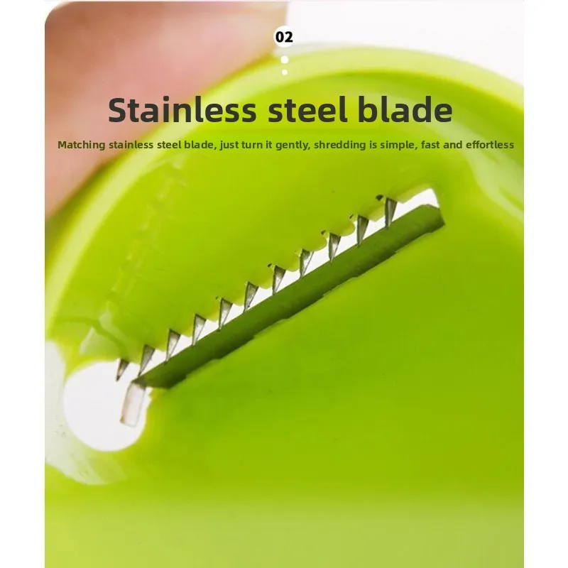 Manual Vegetable Slicer Kitchen Rotating ShredderSpiral Peeler Fruit Potato Radish Grater Kitchen Gadgets Kitchen Accessories