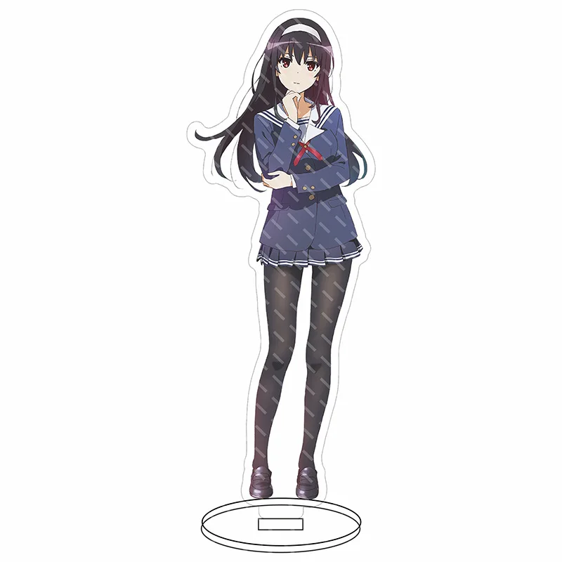 16CM Anime Saekano: How to Raise a Boring Girlfriend Megumi Kato Eriri Utaha Tomoya Aki Acrylic Stand Figure Cos Ornaments Gifts