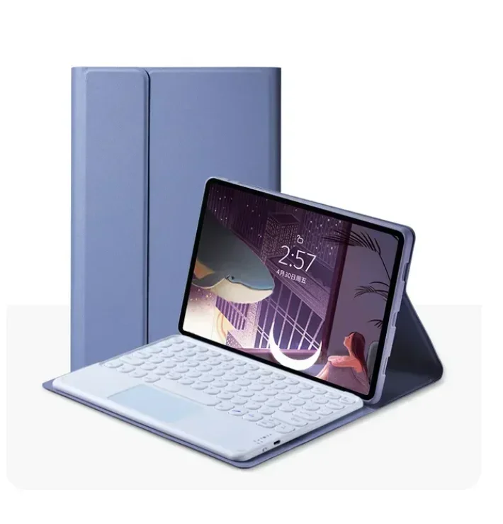 For Lenovo Tab One TB-305XU 8.7 inch / K9 8.7 Inch TB-305FU 2025 Case with Keyboard,Detachable Bluetooth Keyboard+Tablet Cover