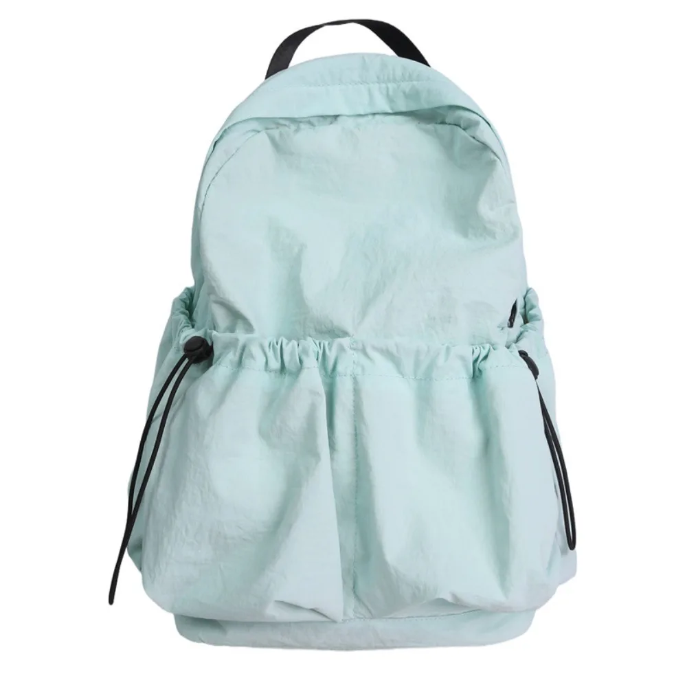 

Creative Small Pack Sport Nylon Backpack Solid Color Handbag Solid Color Shoulder Bag Sport Fitness Casual Backpack Men