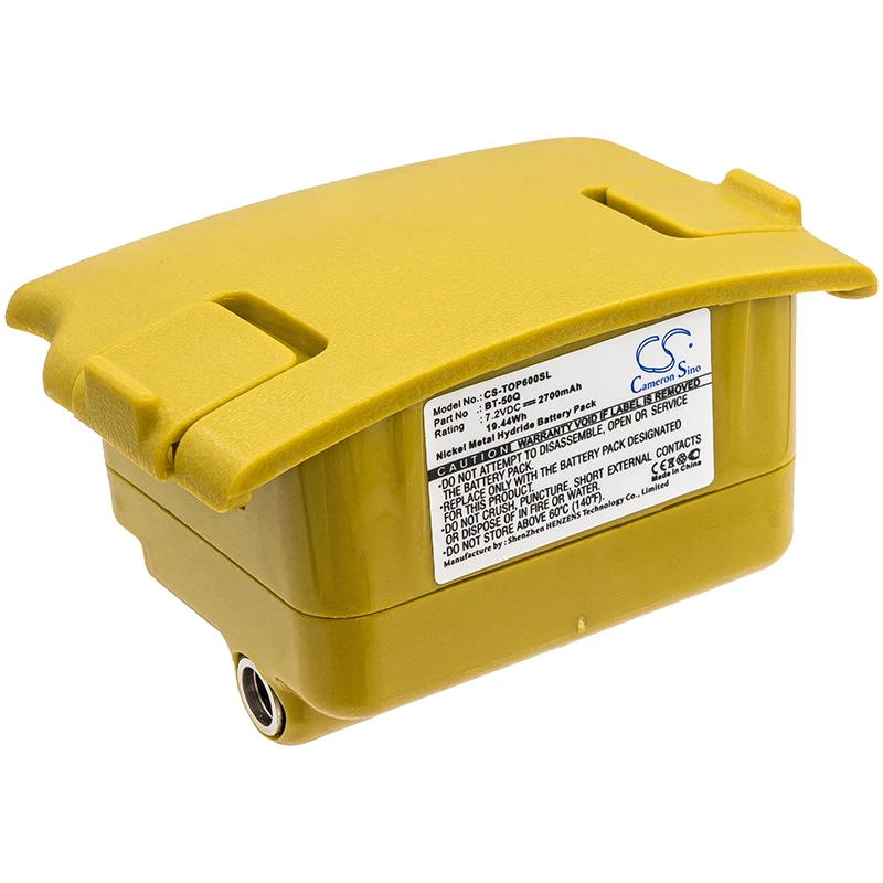 Bateria BT-50Q de 7,2 V 2700mAh para Topcon GTS-600 GTS-602 GTS-601 GTS-605 + FERRAMENTA