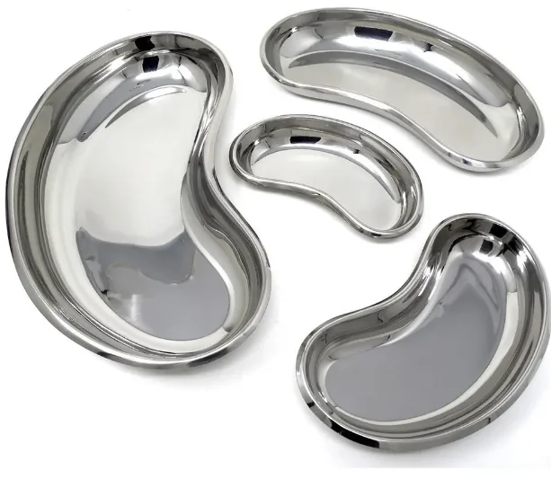 Hot Sale High Quality Surgical Basis Medium Deep Type Big Model 304 Stainless Steel Kidney Dish with Cheap Price for Hospital