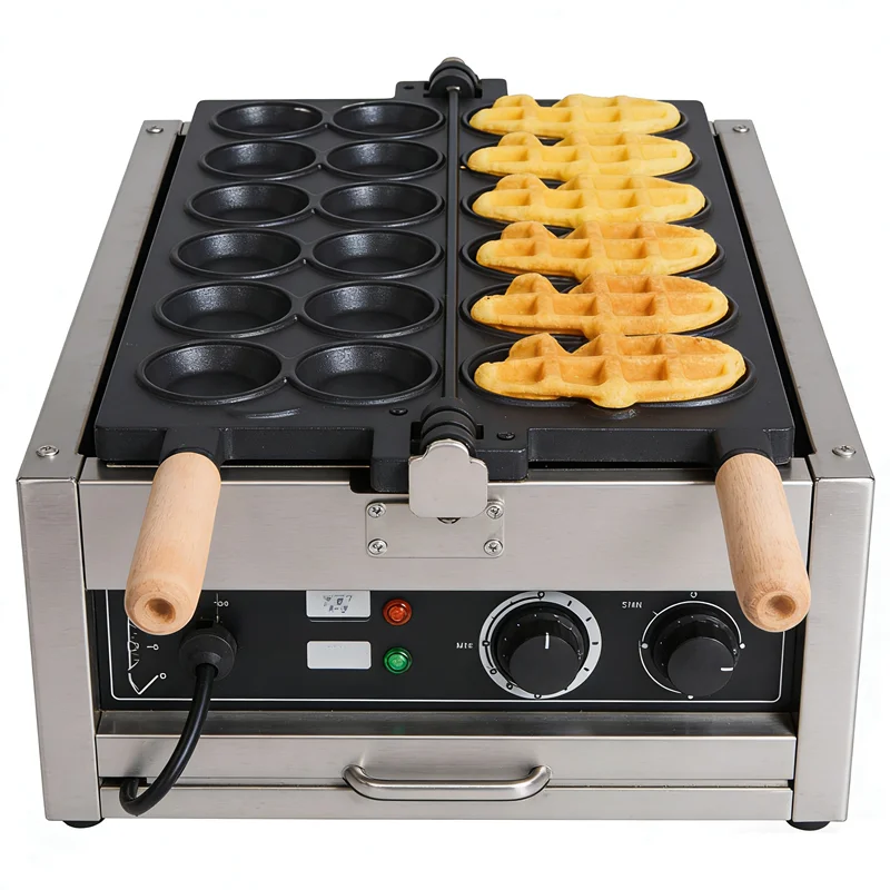 業務用・商業用カスタマイズチーズ金貨型電気ノンスティックワッ - Waffle Maker Commercial のレビューと価格