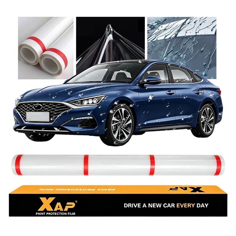 XAP 7.5mil 8.5mil BASF Aliphatic TPU PPF Super Hydrophobic with Lotus Effect Self-healing Clear Paint Protection Film
