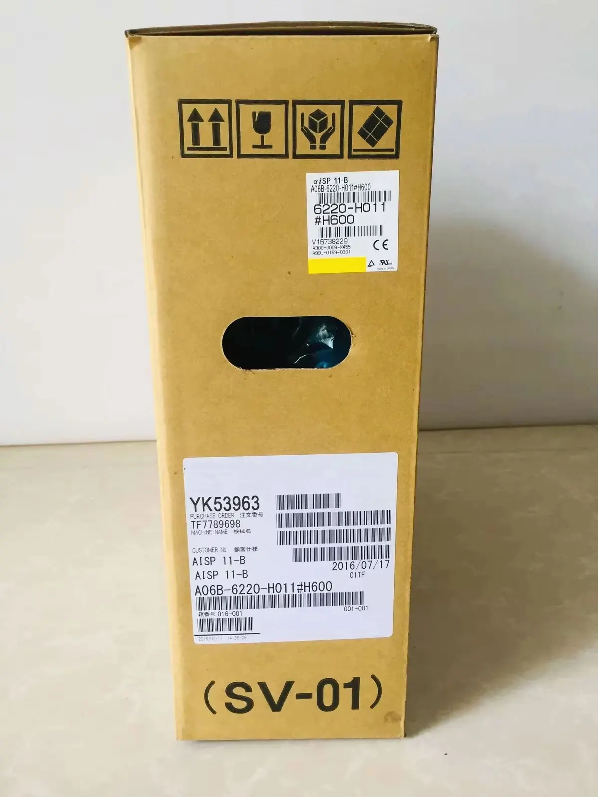 

100% новый A06B-6220-H011 # H600 A06B-6220-H015 # H600 A06B-6222-H015 # Гарантия H610: один год