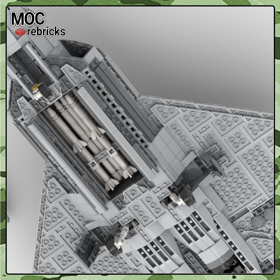 MOC 밀리터리 시리즈 빌딩 블록 모델, F-22 랩터 비행 전투 무기 부품 세트, 독창성 DIY 어린이 선물, 교육 완구