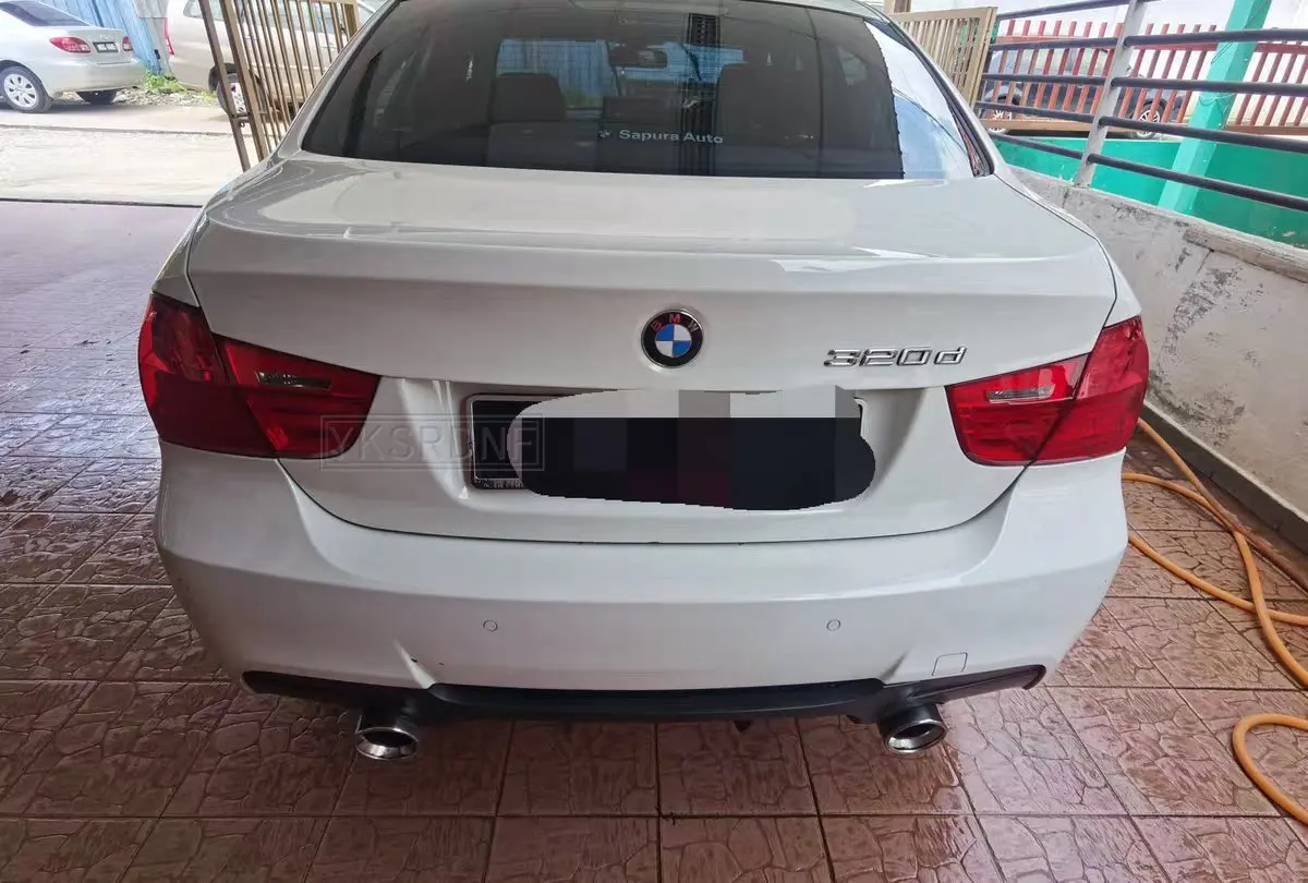 For BMW E90 Spoiler 320i 320li 325li 328i E90 2005-2011 4-Door Sedan ABS Plastic Unpainted Primer Rear Wing Spoiler