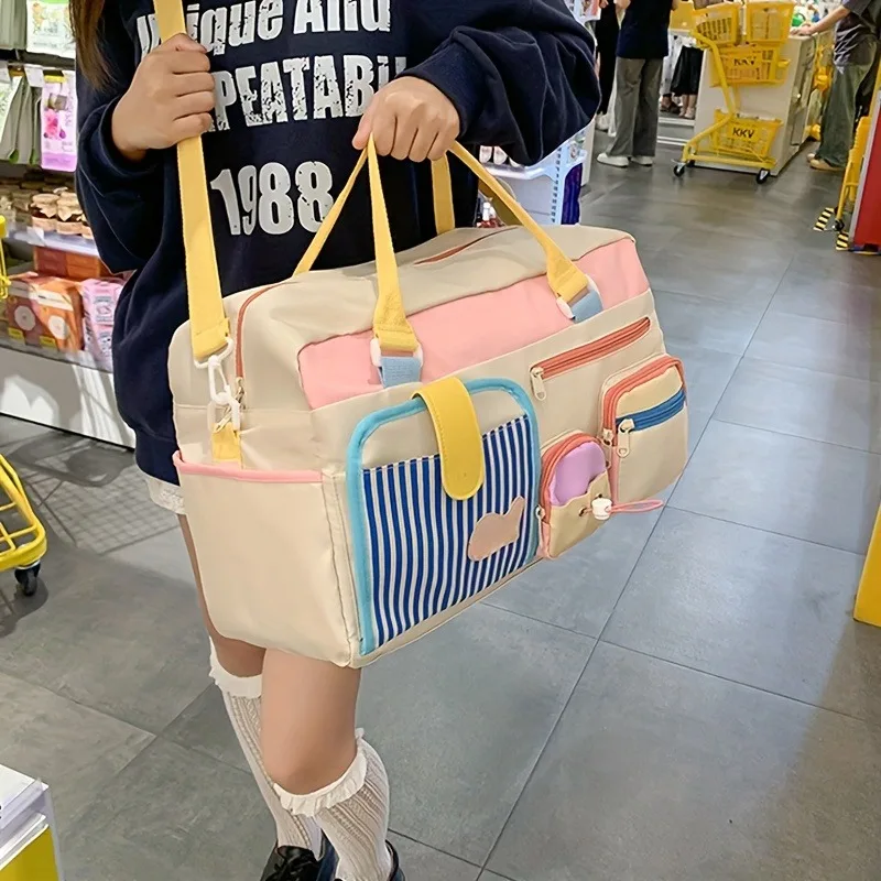 حقيبة سفر، حقيبة أمتعة، يوجا دوبامين، حقيبة سباحة ولياقة بدنية، رحلة عمل للسيدات لمسافات قصيرة، حقيبة سفر للصعود.