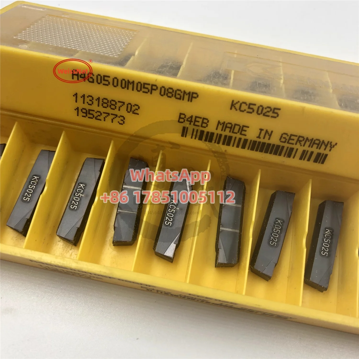 Kennametal A4G0500M05P08GMP KC5025 Carbide Inserts A4G0500 grooving Insert