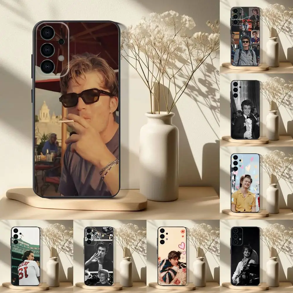 

Чехол для телефона D-Djo Singer J-Joe K-Keery для Samsung S 25,24,23,22,30,21,10,9, Ultra,Plus,Lite,FE,4,5G, черный мягкий чехол