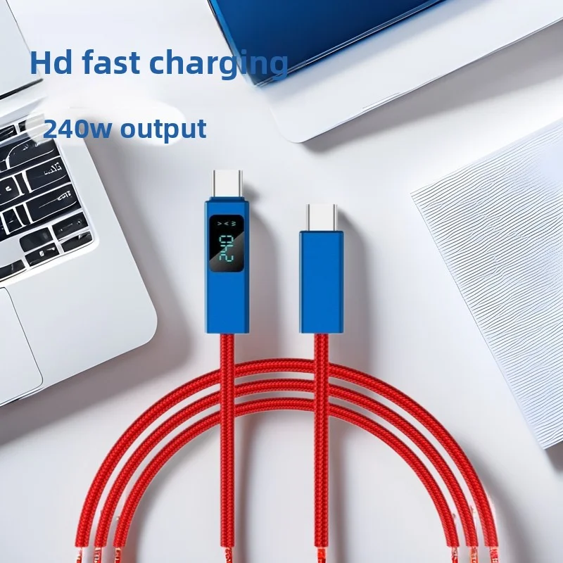 ANSEIP PD 240W USB C to USB C Cable PD3.1 Fast Charge for MacBook Laptop iPhone 17 16 iPad Samsung S25 S24 5A PD Charging Cable