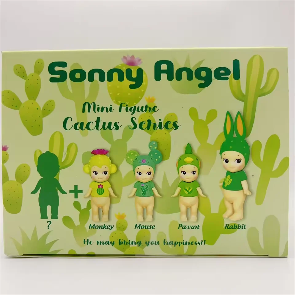 

Новый Sonny Angel Mini Figuhe Cactus Series Таинственный сюрприз Слепая коробка Tide Play Игрушка Кукла Lucky Mascot Ручной работы Рождественский подарок
