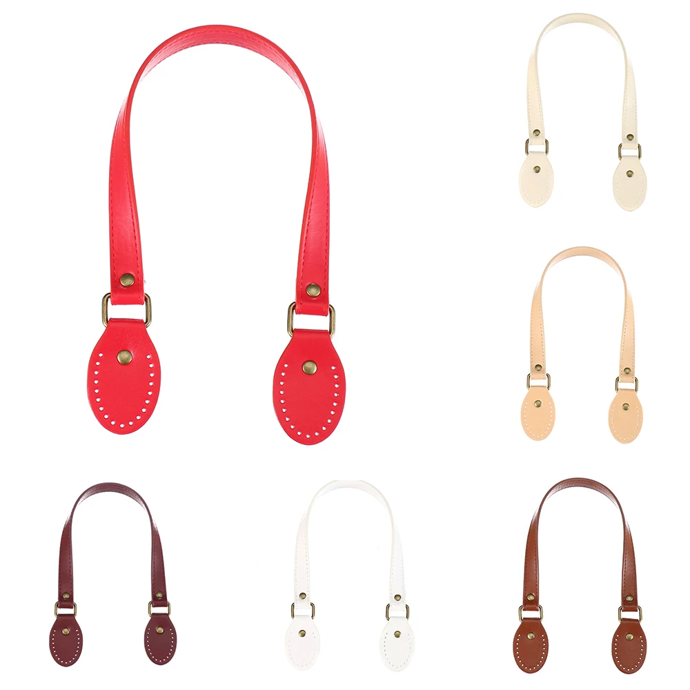 Shoulder Bag Straps 44/52cm Pu Leather Bag Handles For Replacement Women Purses Crossbody Handbags Straps Belts Bag Accessories