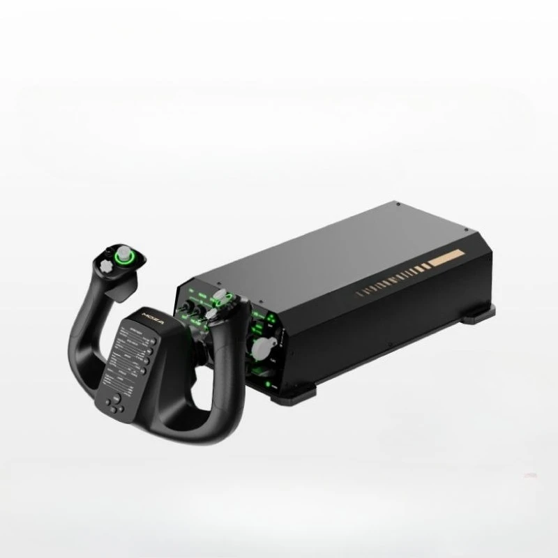 

Multifunctional flight driving steering wheel rocker AY210 combined force feedback simulation equipment