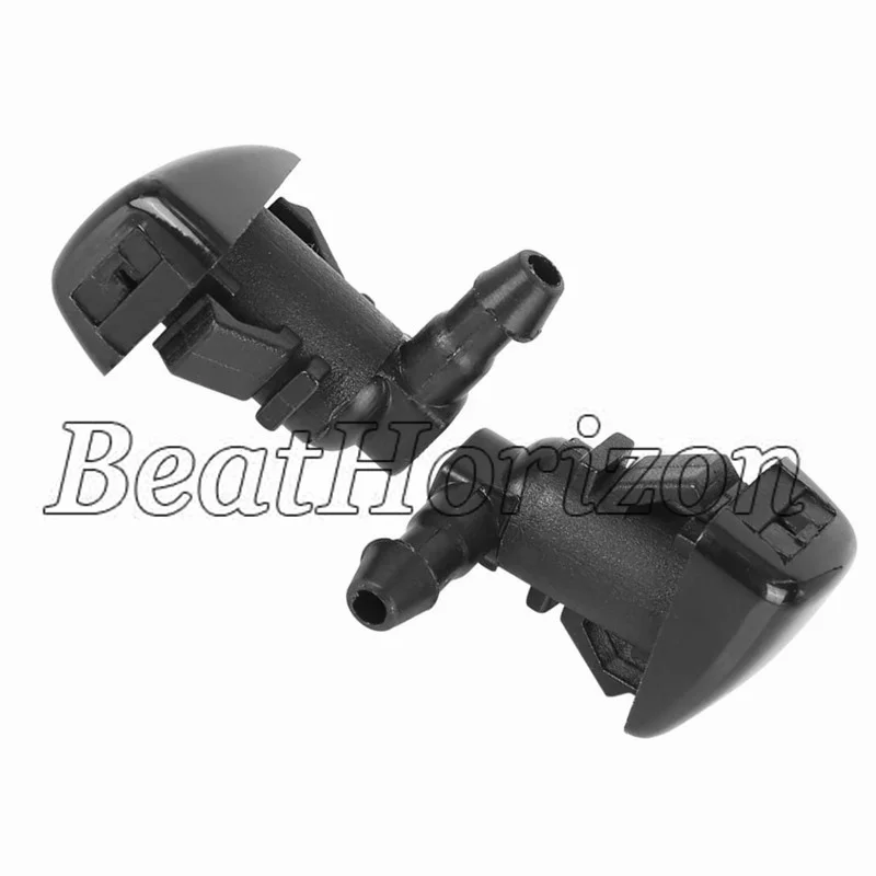 2Pcs Car Front Windshield Washer Spray Jet Nozzle 68260029AA For 2011-20 Chrysler 300 2011-14 Dodge Charger