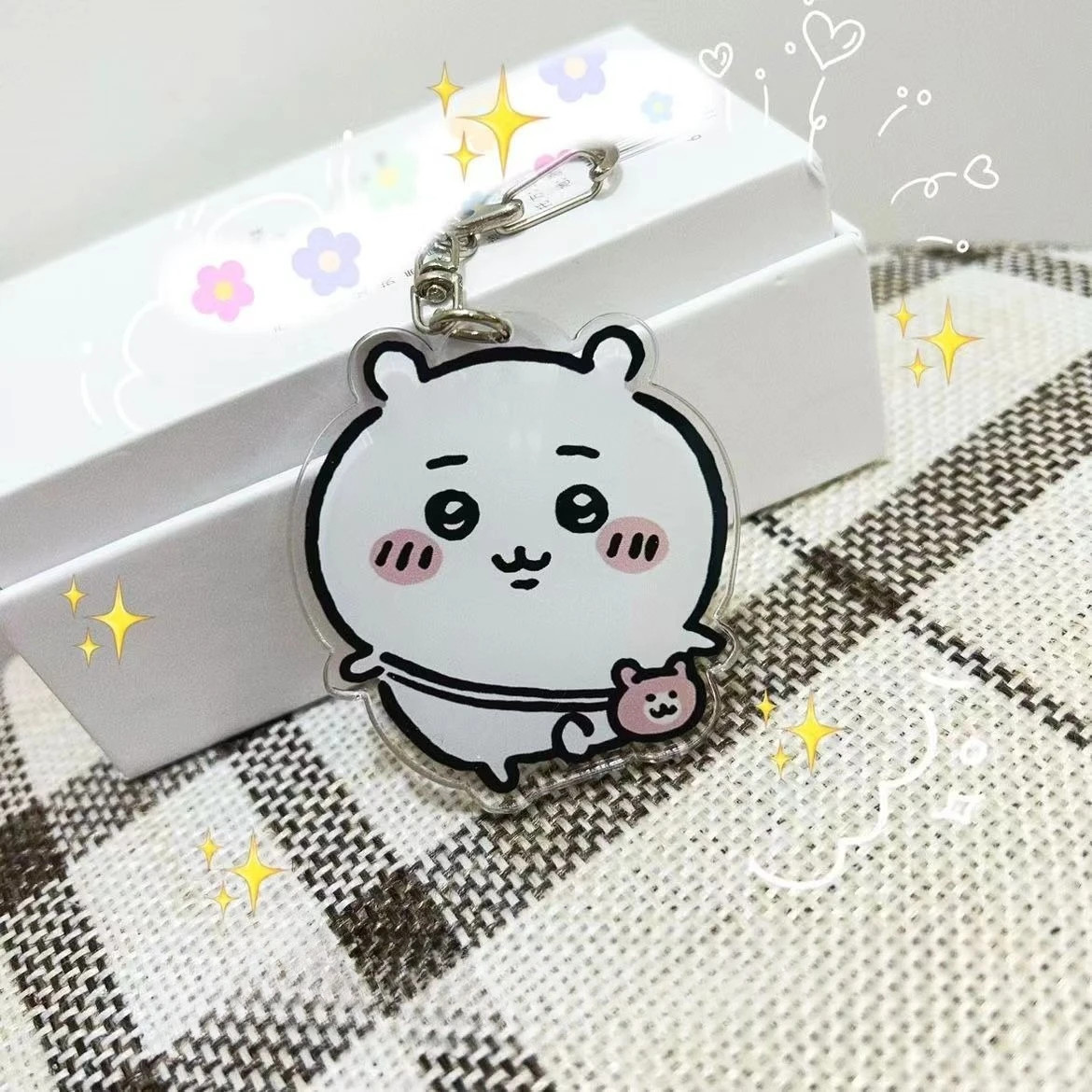 ミニソー チイカワ ギイカワ かわいいペンダント キーホルダー アクリルオーナメント デコレーション シャオバ うさき