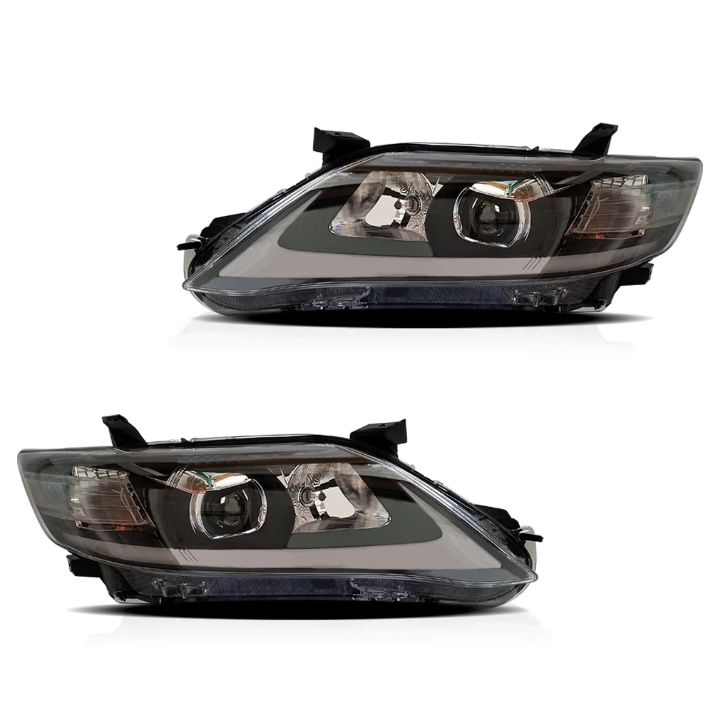 VLANDFOR TOYOTA CAMRY 2009-2011 HEAD LAMP(USA TYPE) Headlights DRL Day Running Light LED Fog Lights Car Accessory Head Lamp