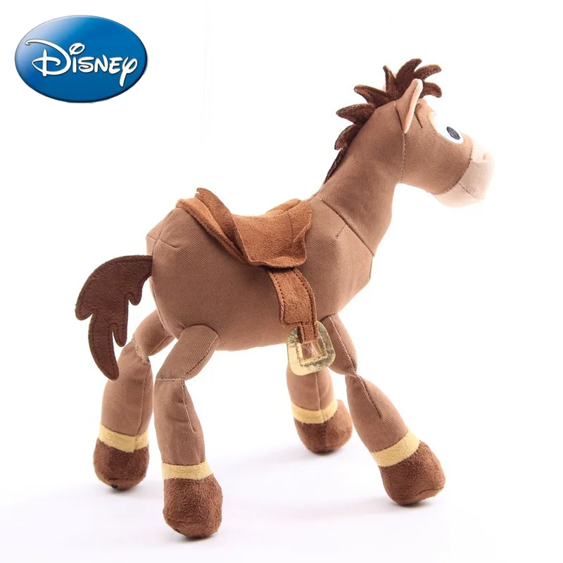 

Disney Toy Story Вуди Шериф Бас Bullseye Мягкие игрушки Милая лошадь Мультяшная плюшевая кукла Подарок на день рождения для детей Плюшевая игрушка