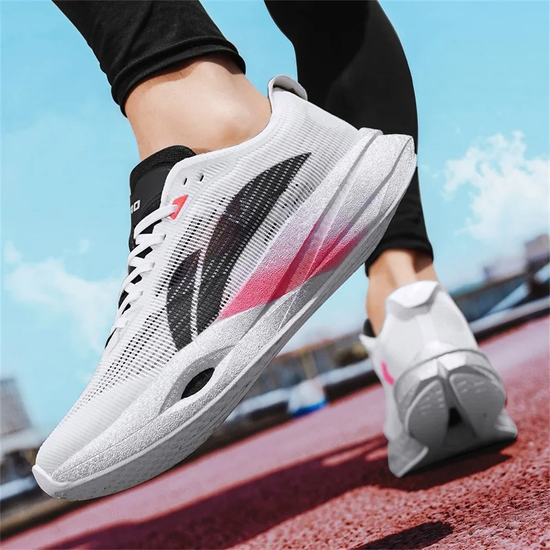 

Модные кроссовки, тканая сетчатая ткань, ультралегкие тренировочные кроссовки для студентов, мужская и женская спортивная обувь на мягкой подошве
