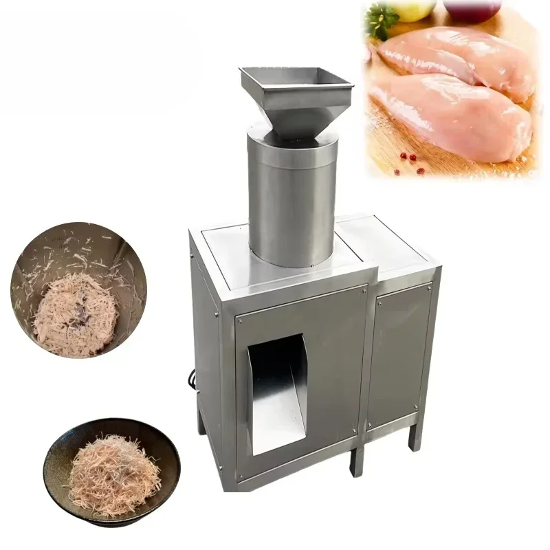 r Pork Shredding Machine Cooked Chicken Meat Wire Drawing Machine Meat Floss Making MachineHot-selling Chicken Breast Shredde
