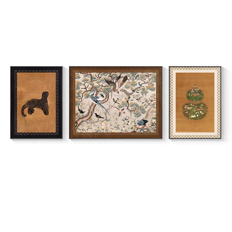 

French style, medieval style, decorative painting, retro, art, niche, high sense