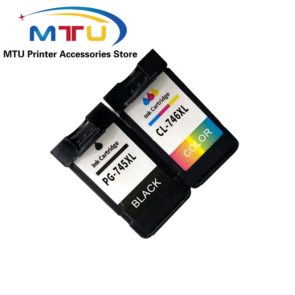 1Set 745XL 746XL PG745 CL746 Ink Cartridge for Canon Pixma MG2470 MG2570 MG2970 IP2870 IP2872 Printer