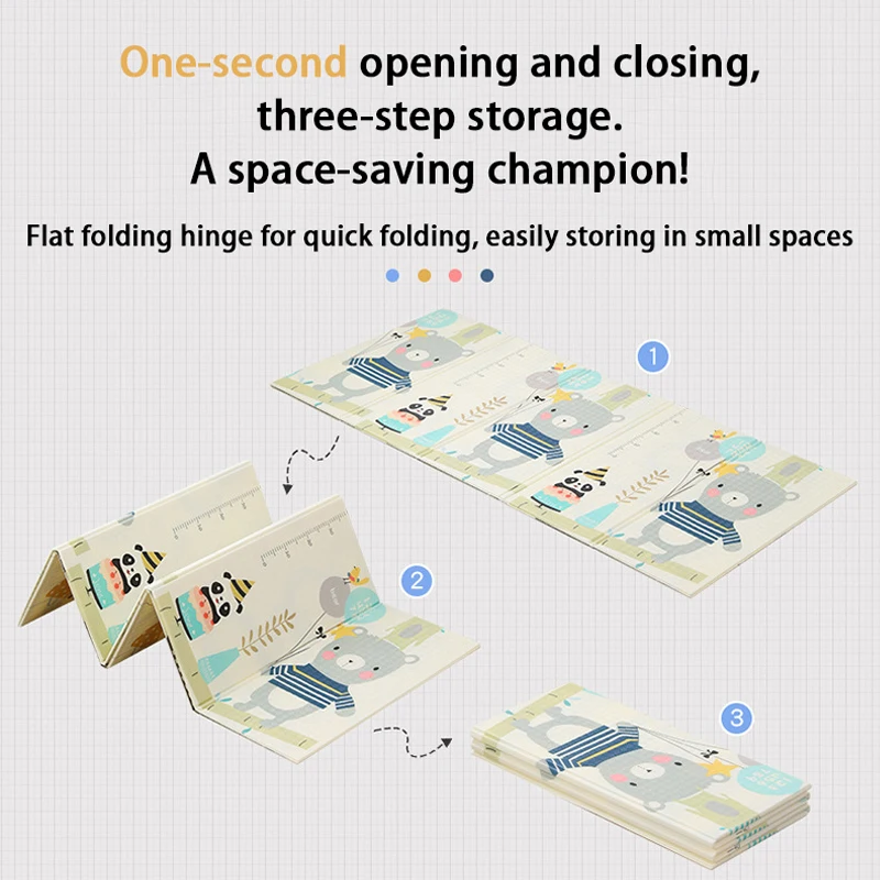 سميكة الكرتون رغوة حصيرة الطفل التعليمية حصيرة للزحف طوي الطفل الكلمة حصيرة XPE الزحف الحصير عدم الانزلاق النشاط السجاد #5