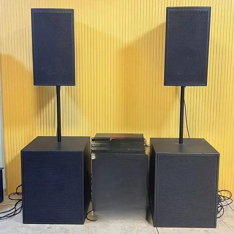 1000W Passive Pro Audio Dual 15-inch Power Speakers