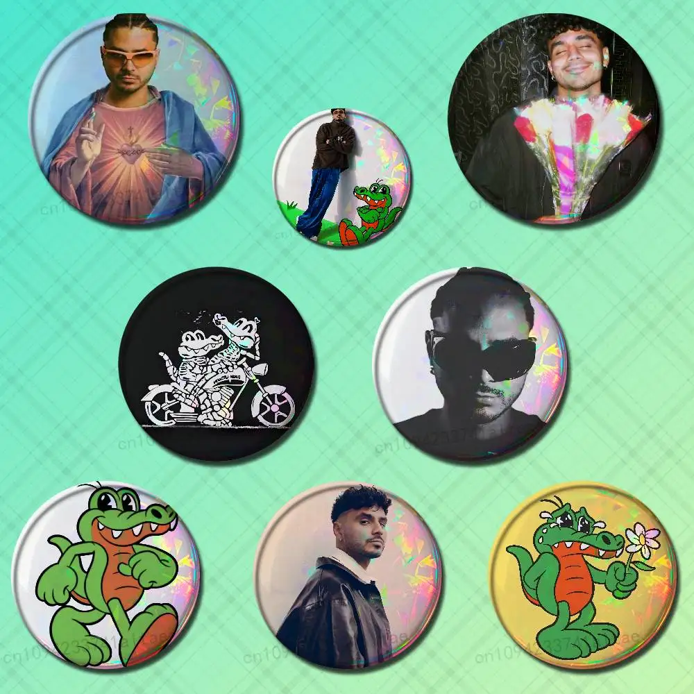Rapper A-Alvaro D-Diaz Badges 25mm 32mm 44mm 58mm 75mm Cartoon Brooch Pins Backpack Hat Accessories Lover Gifts