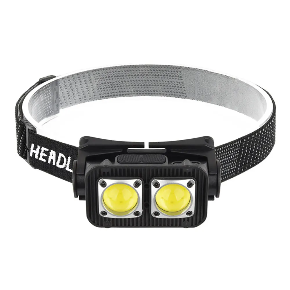 Rechargeable  Headlamp with Sensing for Working Hands-Free Bright Rechargeable Head Torch for Outdoor Use