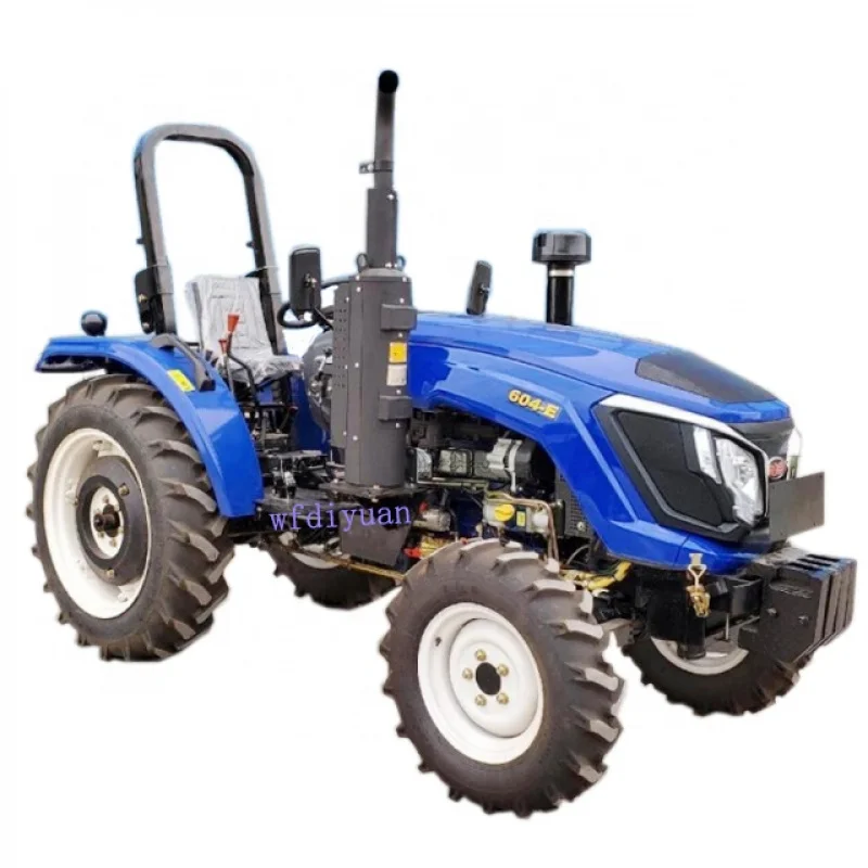 china：2023 new cheap micro agricultural tractor 30hp 40hp 50hp agricultural machinery and mini 4x4 tractor for farm use