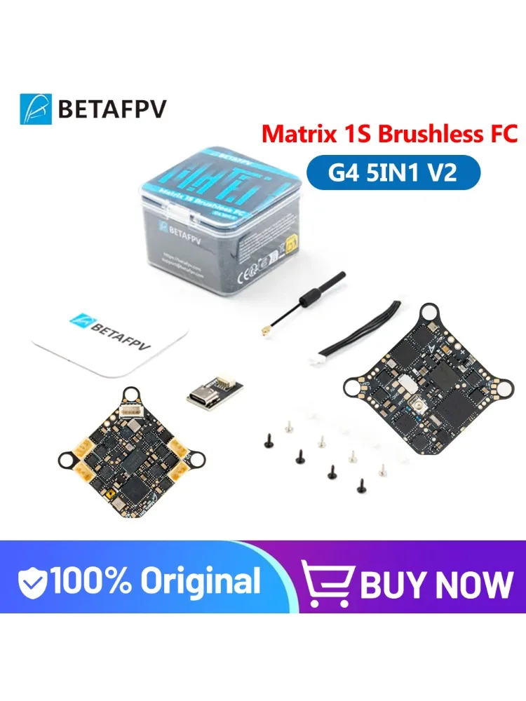 BETAFPV Matrix 1S Brushless 5w1 II AIO Kontroler Lotu 12A ESC do Air65 II/ Air75 II/ Meteor65 Pro/ Meteor75 Pro Quadcopter — 2
