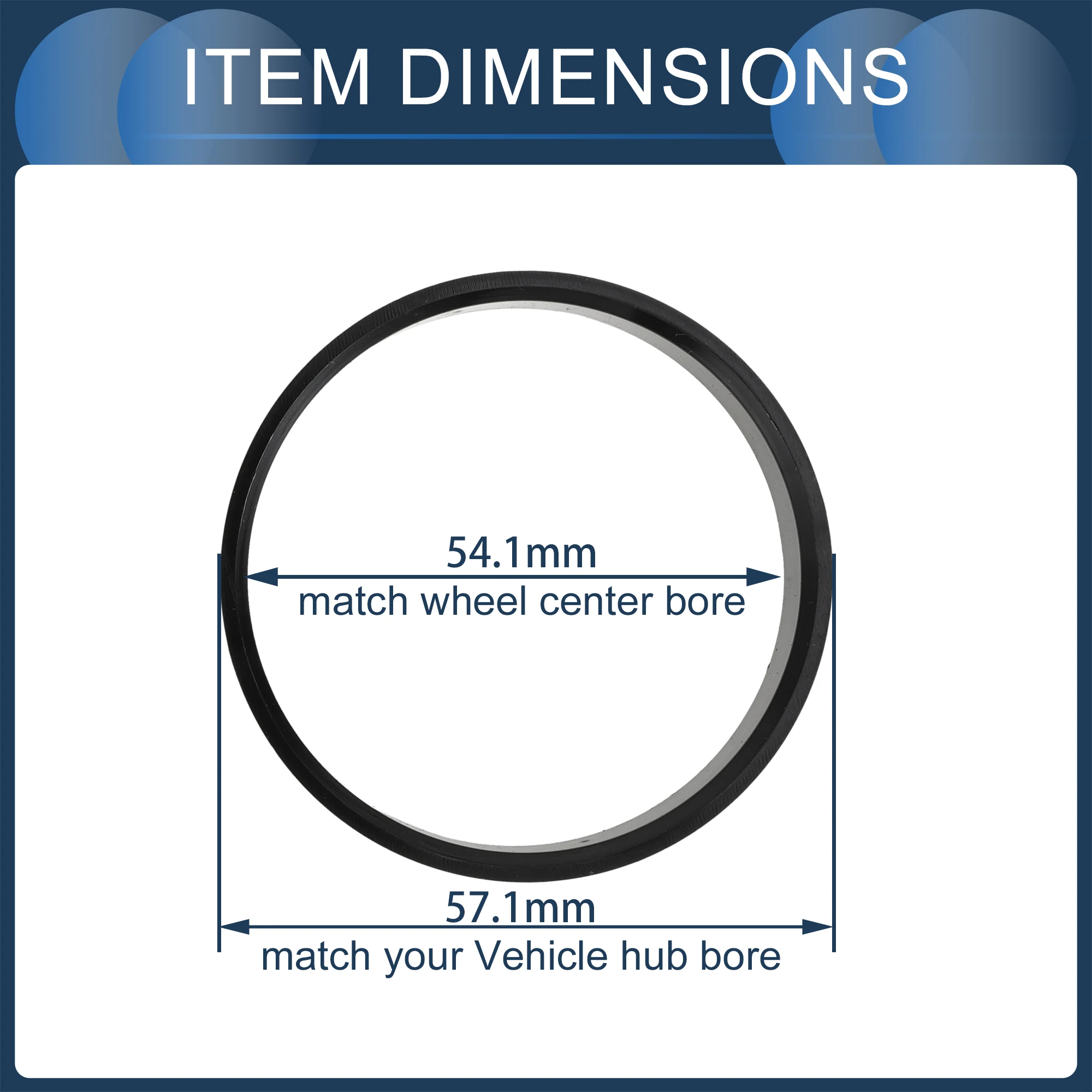 54.1mm ID 57.1mm OD