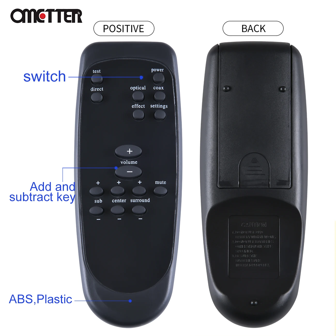 Para logitech alto-falante controle remoto z5500 Z-5500 z5450 Z-5450 z680 Z-680